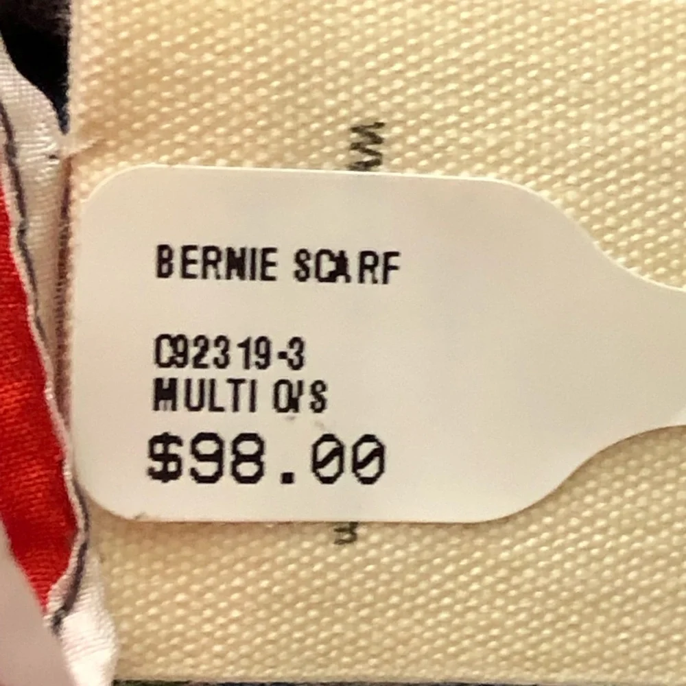 Johnny Was Silk Bernie Scarf 44”x44”